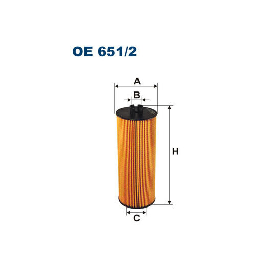 OE 651/2 - Oil filter 