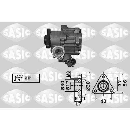 7076004 - Hydraulic Pump, steering system 