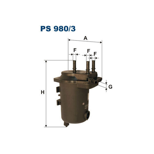 PS 980/3 - Bränslefilter 