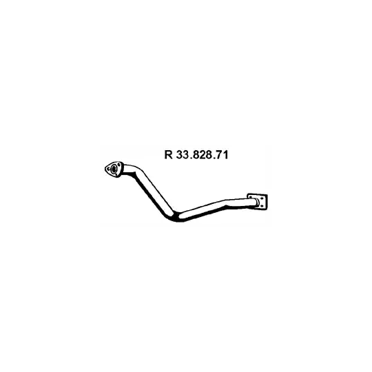 33.828.71 - Exhaust pipe 