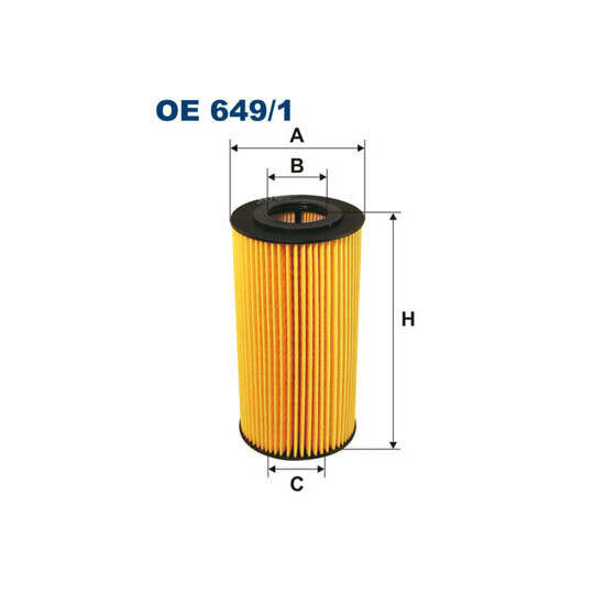 OE 649/1 - Oil filter 