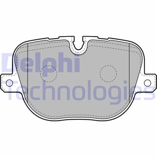 LP2175 - Brake Pad Set, disc brake 