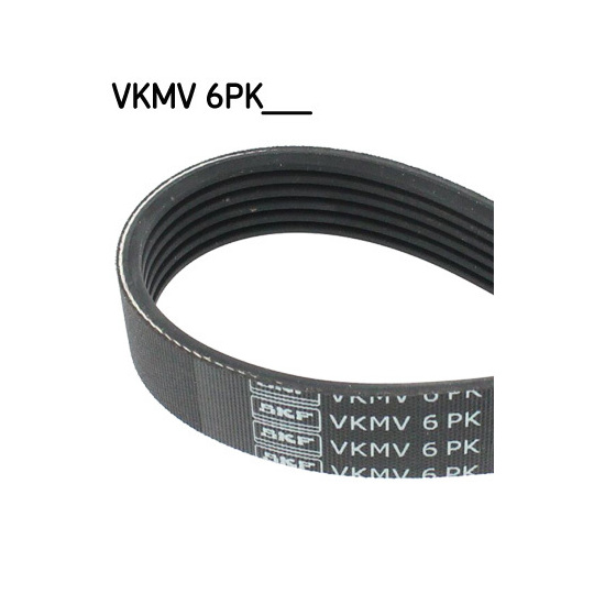 VKMV 6PK1173 - Flerspårsrem 
