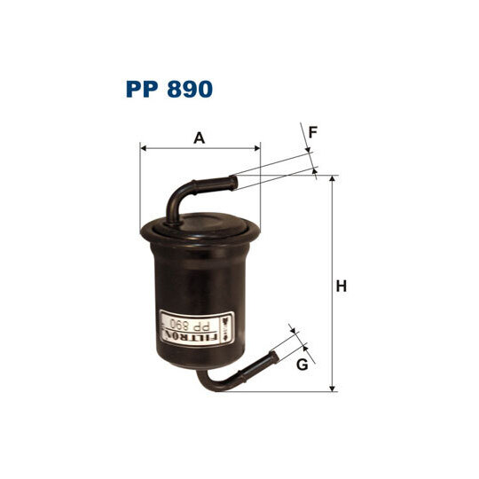 PP 890 - Kütusefilter 