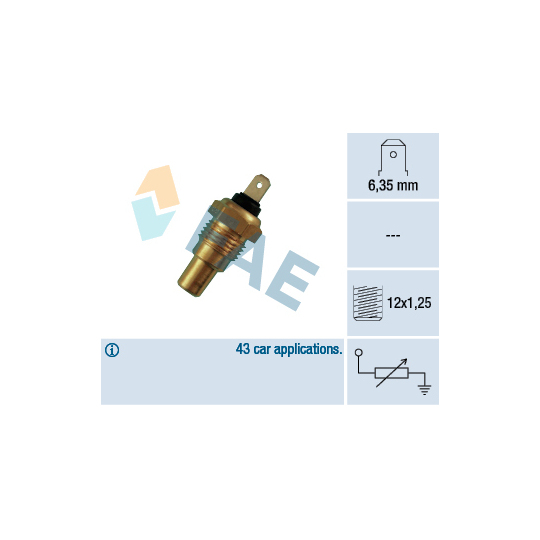 31650 - Sensor, coolant temperature 