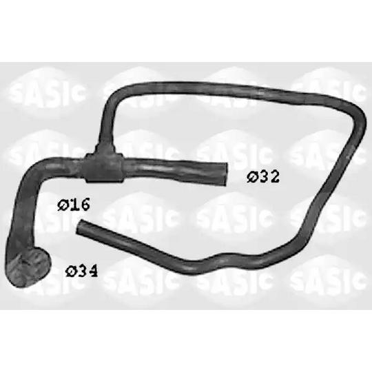 SWH6687 - Radiator Hose 