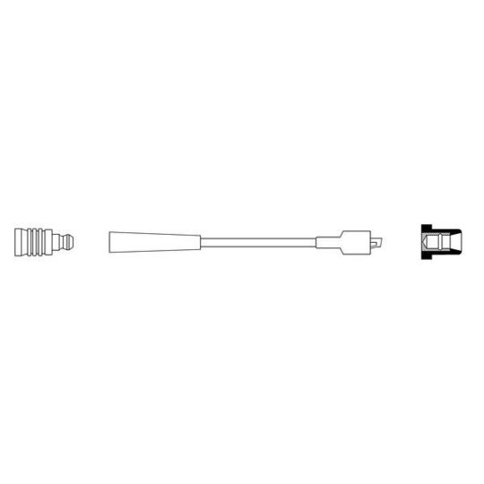 0 986 356 060 - Ignition Cable 
