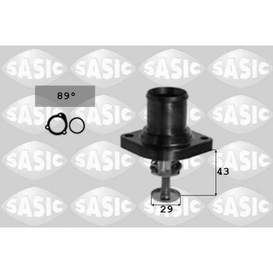 3381A01 - Thermostat, coolant 