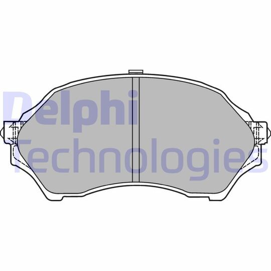 LP1440 - Brake Pad Set, disc brake 