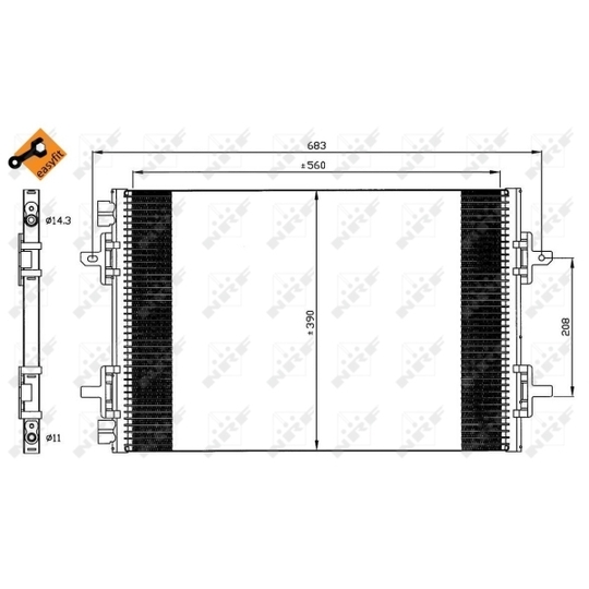 35634 - Condenser, air conditioning 