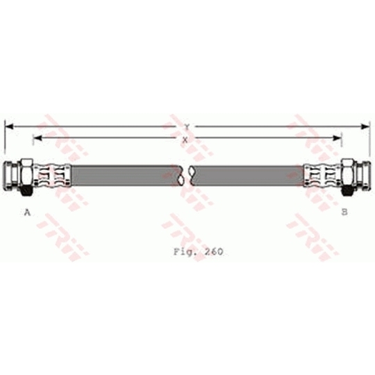 PHA368 - Brake Hose 