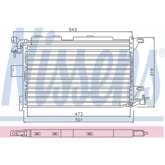 94121 - Condenser, air conditioning 