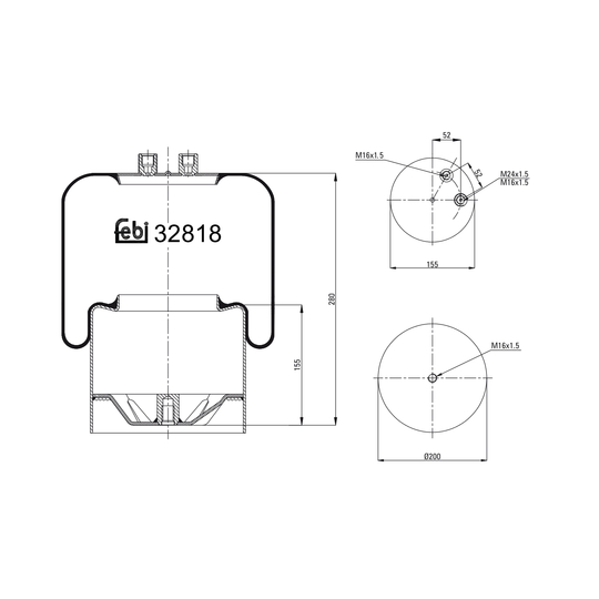 32818 - Metallipalje, ilmajousitus 