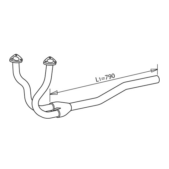 49155 - Exhaust pipe 