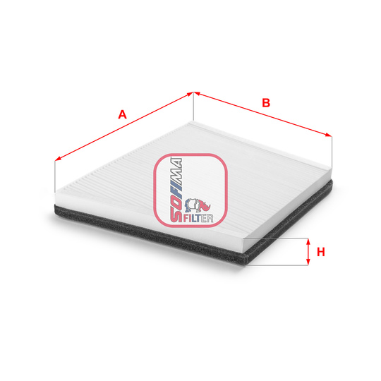 S 3095 C - Filter, interior air 