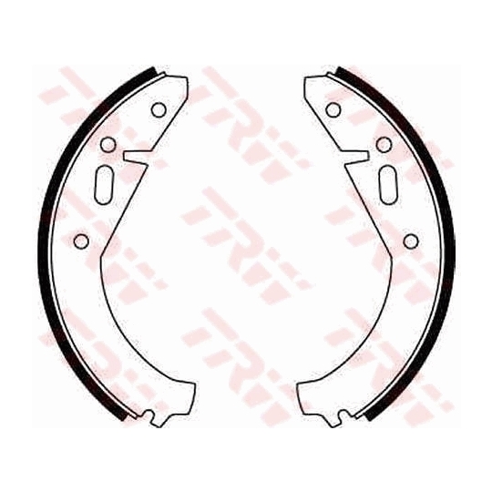 GS8141 - Brake Shoe Set 