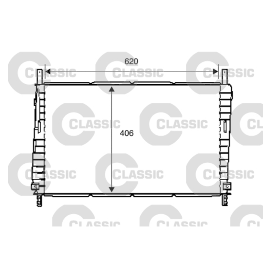 234286 - Radiaator, mootorijahutus 