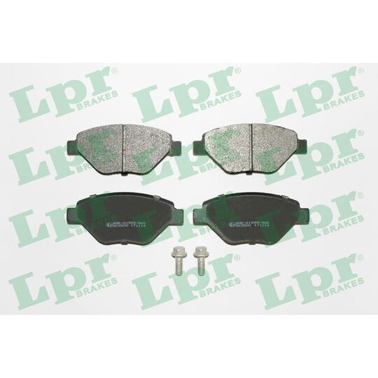 05P910 - Brake Pad Set, disc brake 