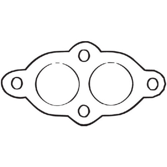 256-029 - Gasket, exhaust pipe 