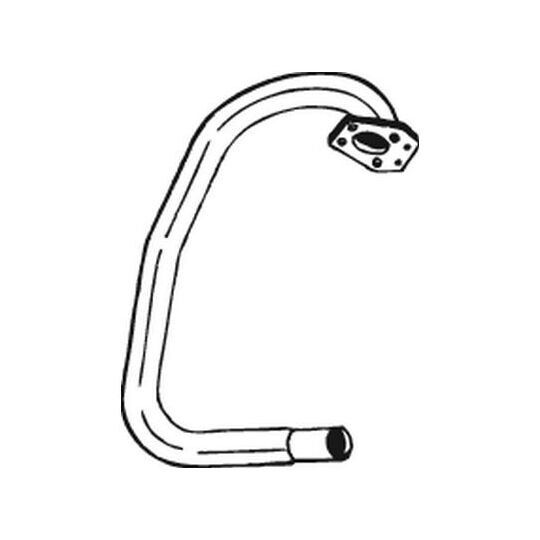 785-497 - Exhaust pipe 
