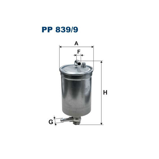 PP 839/9 - Bränslefilter 