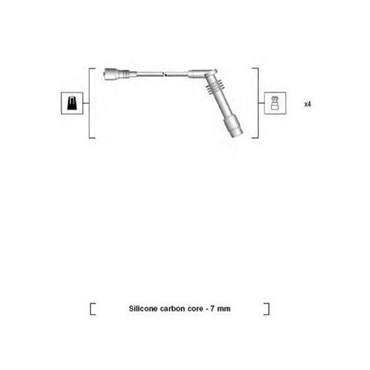 941125400690 - Ignition Cable Kit 