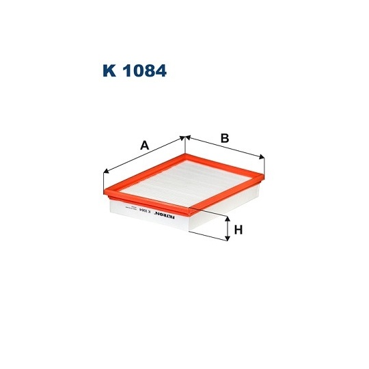 K 1084 - Filter, interior air 