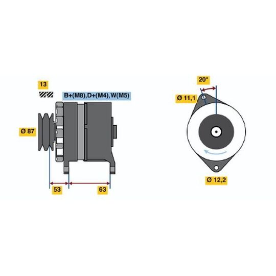 0 120 469 010 - Generator 