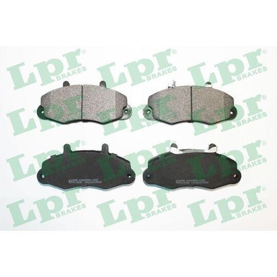 05P1059 - Brake Pad Set, disc brake 