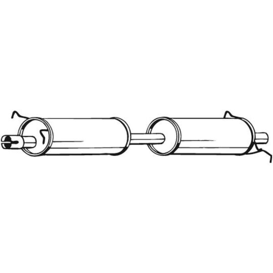 280-051 - Middle Silencer 