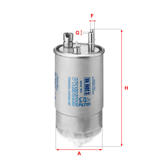 S 3ONE NR - Fuel filter 