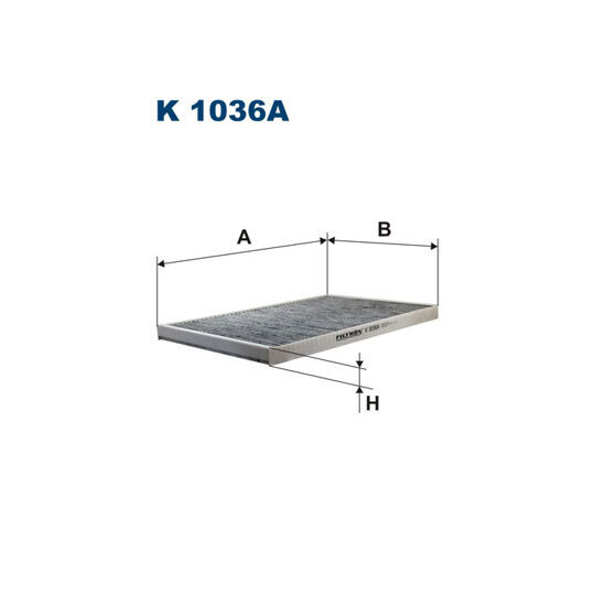 K 1036A - Filter, interior air 