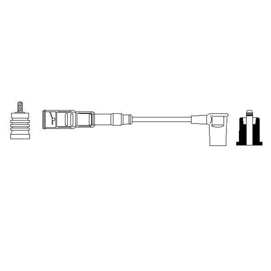 0 356 912 917 - Ignition Cable 