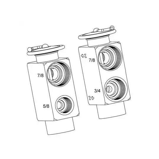 38394 - Expansion Valve, air conditioning 