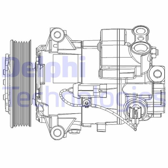 TSP0155947 - Kompressori, ilmastointilaite 