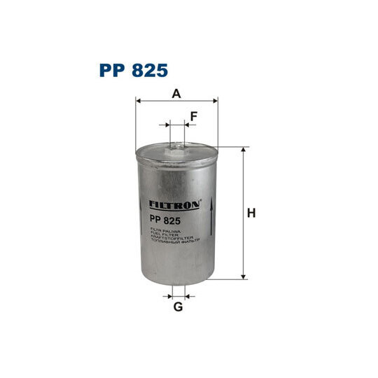 PP 825 - Kütusefilter 