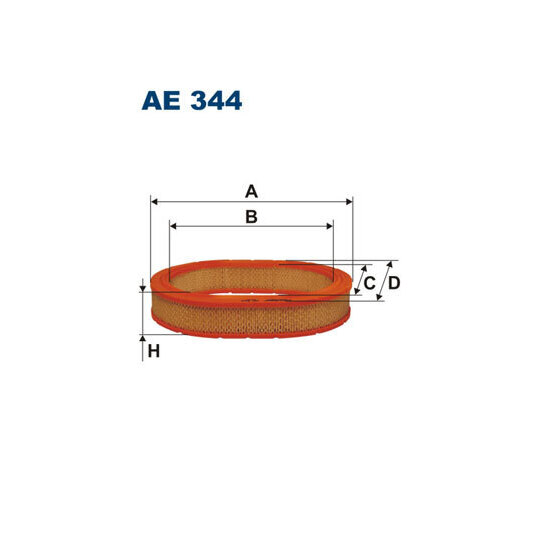 AE 344 - Air filter 
