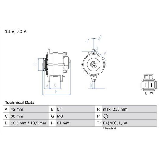 0 986 041 790 - Generator 