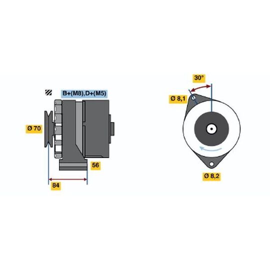 0 986 035 841 - Generator 