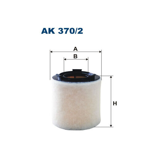 AK 370/2 - Air filter 