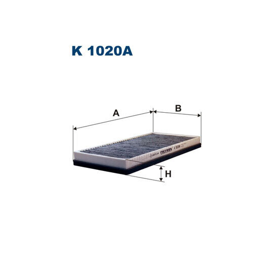 K 1020A - Filter, interior air 