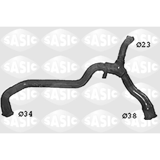 SWH0289 - Radiator Hose 