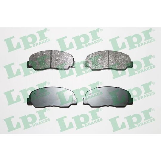 05P314 - Brake Pad Set, disc brake 