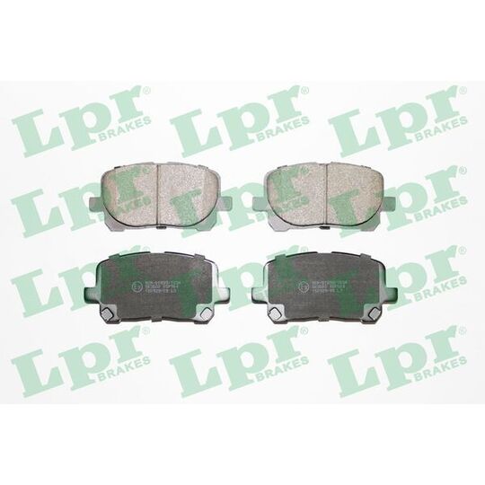 05P904 - Brake Pad Set, disc brake 