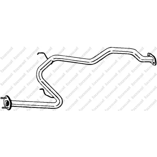 890-697 - Exhaust pipe 