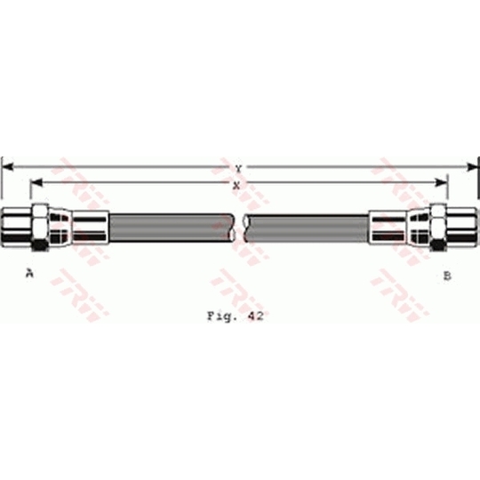 PHA122 - Brake Hose 