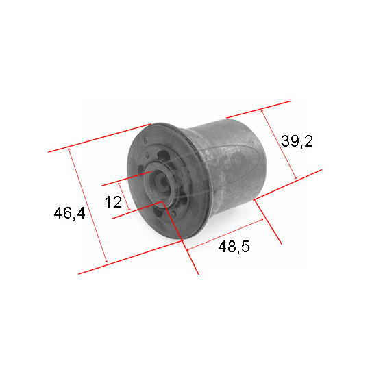 21652446 - Control Arm-/Trailing Arm Bush 