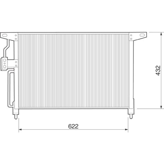 350203219000 - Condenser, air conditioning 