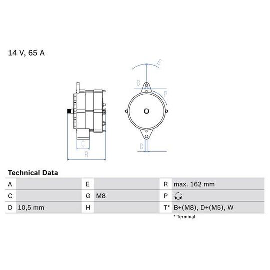 0 986 040 290 - Generaator 