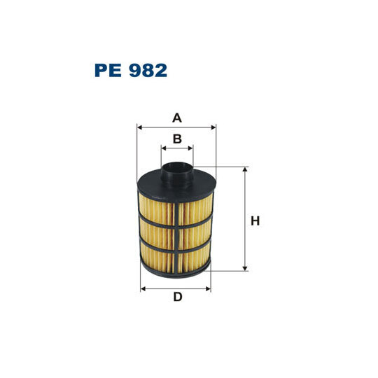 PE 982 - Bränslefilter 